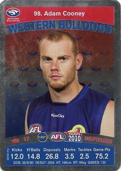 2010 Team Zone AFL Team - Silver #98 Adam Cooney Front